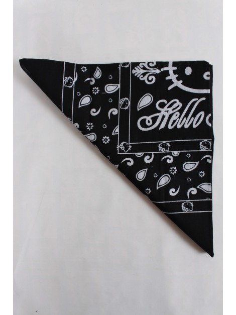 Foulard Hello Kitty Noir